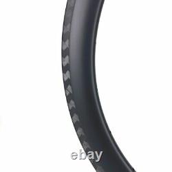 700c Road Carbon Rim Crystal Polished Brake Surface UD Finish Cycling Wheel rim