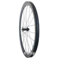 700c Road Gravel Bike Carbon Wheels 40mm Deep 30mm Wide 24h Clincher Tubeless
