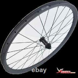 700c Road bike Carbon Fiber Wheels 35 38 45 55mm Depth Rim 25mm Width R13 Hub