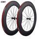 88mm Clincher Bicycle Carbon Wheels 700c Straight Pull R36 Road Bike Wheelset