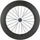 88mm Rear Carbon Bicycle Wheel Road Bike Clincher 23mm Width Carbon Wheel 700c