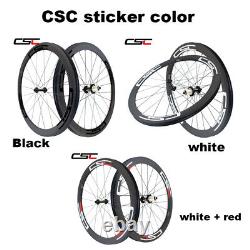 88mm Wheelset AS511 Hub & CN 424 Road Bike full Carbon Wheels Clincher Tubular