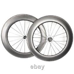 90mm Depth 700C Carbon Road Bike Wheelset Time Trial/Triathlon Wheels Clincher