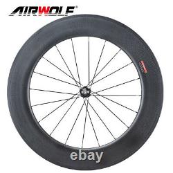 AIRWOLF 700C Carbon Road Wheels Bike Racing Bicycle Wheelset Clincher Rim Brake