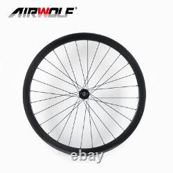 AIRWOLF Carbon Wheelset Disc 700C Road Bike Bicycle Wheels 50mm 25mm Tubeless