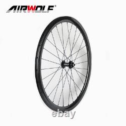 AIRWOLF Carbon Wheelset Disc 700C Road Bike Bicycle Wheels 50mm 25mm Tubeless