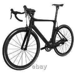 Aero Carbon bicycle Road bike frame 700C Wheel Clincher Race V brake 11s 54cm