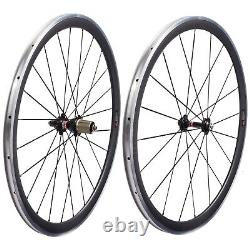 Alum Alloy Brake Edge Novatec Hub Road Bike Carbon Wheels 38mm Wheelset 700C