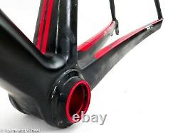 BMC teammachine SLR01 54cm carbon frame fork seat post BB86 road bike QR rim