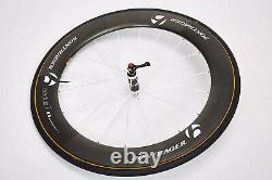 BONTRAGER AEOLUS 7 CARBON TUBULAR FRONT WHEEL & 700x23 XXX ROAD/TRIATHLON TIRE