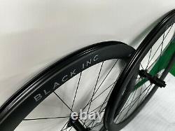 Black Inc Forty-Five Team Edition Clincher Disc Brake Road Wheelset -Shimano hub