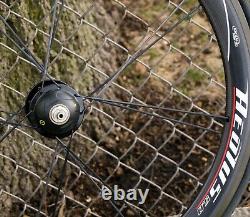 Bontrager Aeolus 5 Wheel Rear PowerTap Bike Race TT HED Carbon OCLV Trek 700C