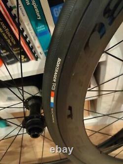 Bontrager Aeolus Comp 5 Tlr Carbon Disc Road Wheels Black/anthracite