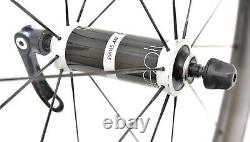 Bontrager Aeolus D3 5 Carbon Tubular Road Bike FRONT Wheel 700c QR Continental