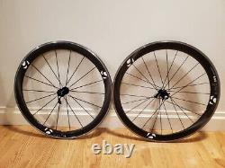 Bontrager Aura 5 Carbon Fiber Wheelset 700c 11 Speed Shimano 700c