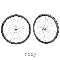 CD BOREAS Carbon Shimano Compatible Road Bike 700C Clincher 38mm Wheelset