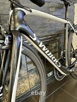 CLEAN! Specialized Tarmac Dura-Ace Road Bike With Roval CLX Carbon Wheels 54cm M