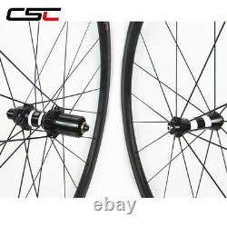 CSC 50mm DT Swiss Hub and Sapim Road Bike Carbon Fibre Wheelset Bicycle Wheels