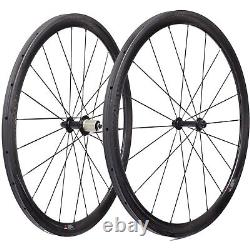 CSC 700C Road bicycle 38mm deep carbon wheels Clincher for Racing bike wheelset