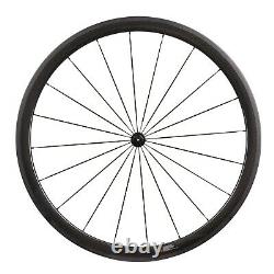 CSC 700C carbon road bike wheelset matte 38mm 50mm deep clincher bicycle wheels