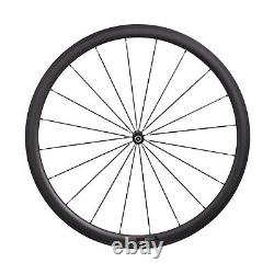 CSC 700C carbon road bike wheelset matte 38mm 50mm deep clincher bicycle wheels