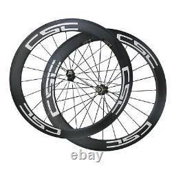 CSC Carbon bike road wheels 700C 60mm Tubular carbon fiber bicycle wheelset