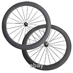 CSC Carbon bike road wheels 700C 60mm Tubular carbon fiber bicycle wheelset