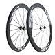 Csc T800 50mm Carbon Road Bike Wheels Bicycle Wheelset 23/25mm Width V U Shape