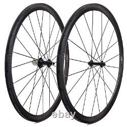 CSC carbon road Racing bicycle 25mm wide wheelset with R13 hub for 700C bike