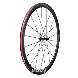 CSC carbon road Racing bicycle 25mm wide wheelset with R13 hub for 700C bike