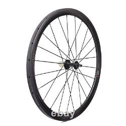 CSC carbon road Racing bicycle 25mm wide wheelset with R13 hub for 700C bike