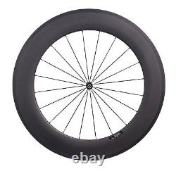 CSC carbon wheels 88mm deep 23mm width clincher road for 700C Racing bike