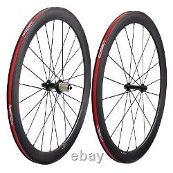 CSC road bicycle carbon wheels 38-88mm deep UD for 700C Racing bike wheelset