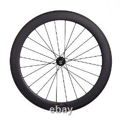 CSC road bike wheelset 50x25mm clincher carbon wheels for 700C Racing bicycle