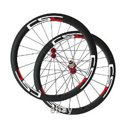 CSC wheelset 50mm Clincher carbon road wheels R13 hub 23mm, 25mm, 27.5mm