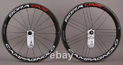 Campagnolo Bora One 50 Carbon Clincher Road Bike Wheels Ceramic Bearings Bright