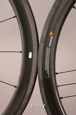 Campagnolo Bora WTO 45 Carbon Tubeless Clincher Road Bike Wheelset USB Bearings