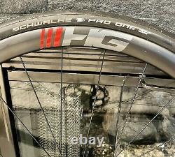 Cannondale HG Hollowgram TR Carbon Tubeless Ready Wheelset 700c Disc TAKEOFFS