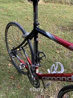 Cannondale Synapse Carbon Road Bike 105 Mavic Race wheels 53cm