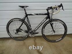 Cannondale Synapse SL Road Bike 56cm Carbon Fiber Campagnolo Record Zipp Wheels