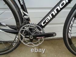 Cannondale Synapse SL Road Bike 56cm Carbon Fiber Campagnolo Record Zipp Wheels