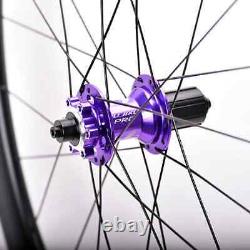 Carbon 38/46/50/58mm Depth Wheels 700c Road Bike Wheelset Disc Brake 6 Bolt Hub