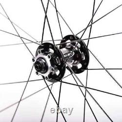 Carbon 38/46/50/58mm Depth Wheels 700c Road Bike Wheelset Disc Brake 6 Bolt Hub