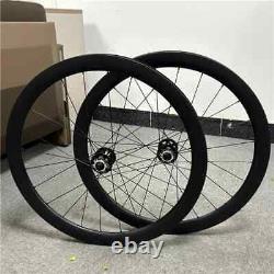 Carbon 38/46/50/58mm Depth Wheels 700c Road Bike Wheelset Disc Brake 6 Bolt Hub
