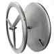 Carbon 3 Spoke Wheels 28mm Wide Tubeless 700c Road/track Bike Disc Brake Wheels