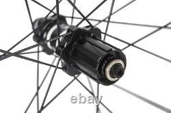 Carbon 60mm Aluminum Braking Surface Wheelset DT Swiss Hub Handbuild 700C Road