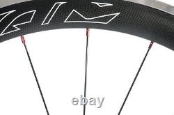 Carbon 60mm Aluminum Braking Surface Wheelset DT Swiss Hub Handbuild 700C Road