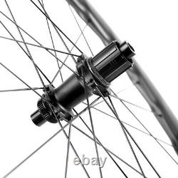 Carbon Bicycle Wheels 50mm Road Bike Wheelset Clincher 25mm Fiber Wheels