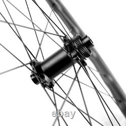Carbon Bicycle Wheels 50mm Road Bike Wheelset Clincher 25mm Fiber Wheels