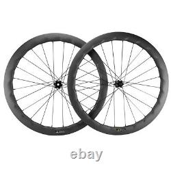 Carbon Bicycle Wheels 50mm Road Bike Wheelset Clincher 25mm Fiber Wheels